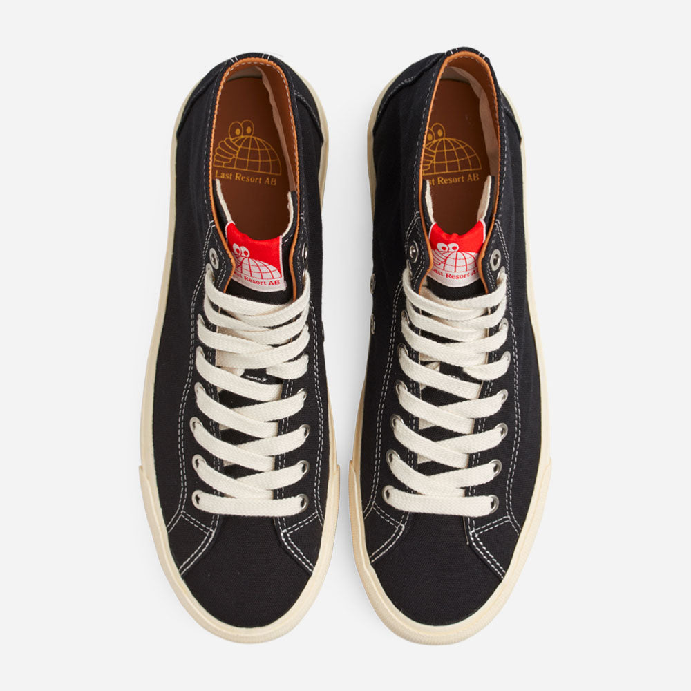 LAST RESORT AB - VM003 CANVAS HI - Black - White