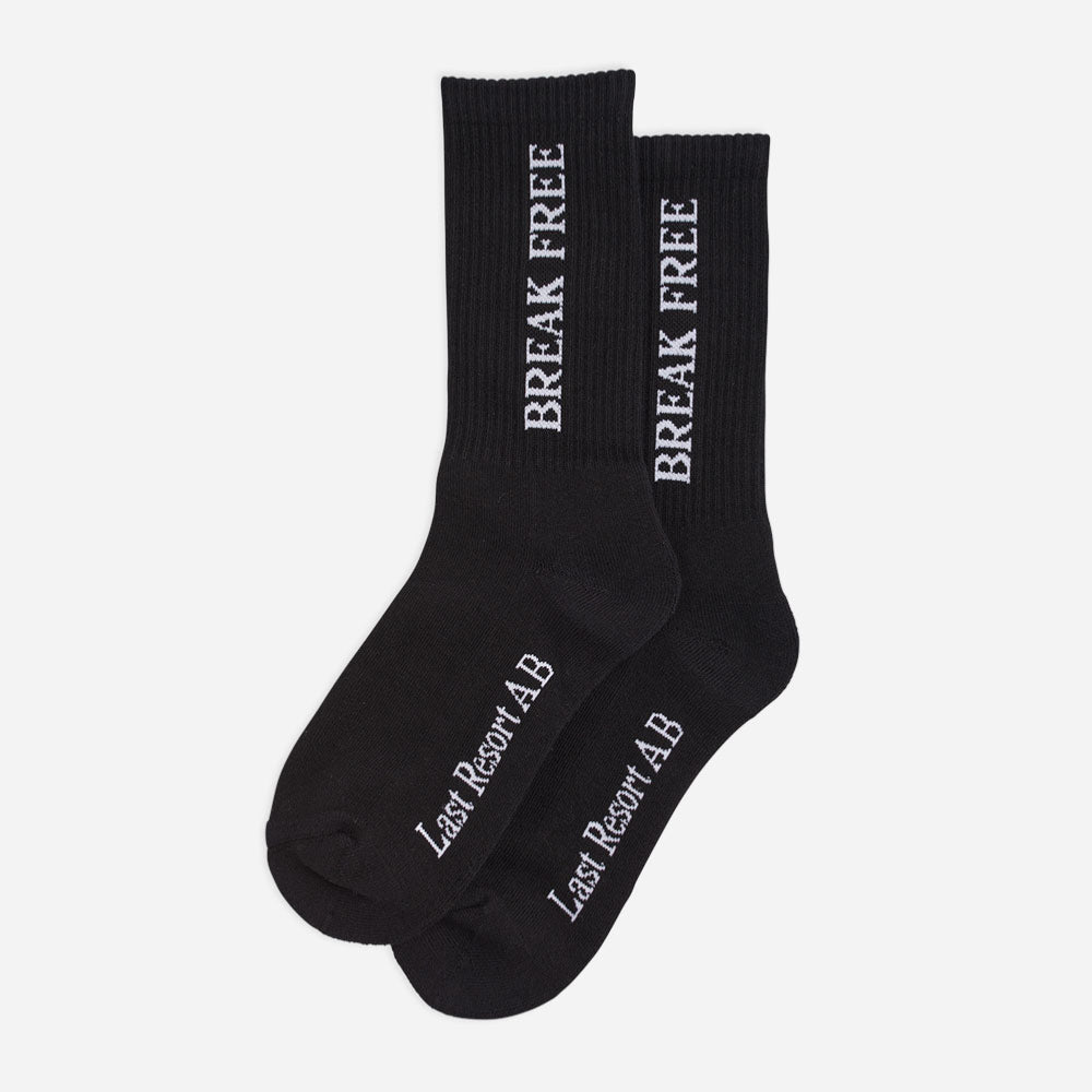 LAST RESORT - BREAK FREE SOCKS - Black