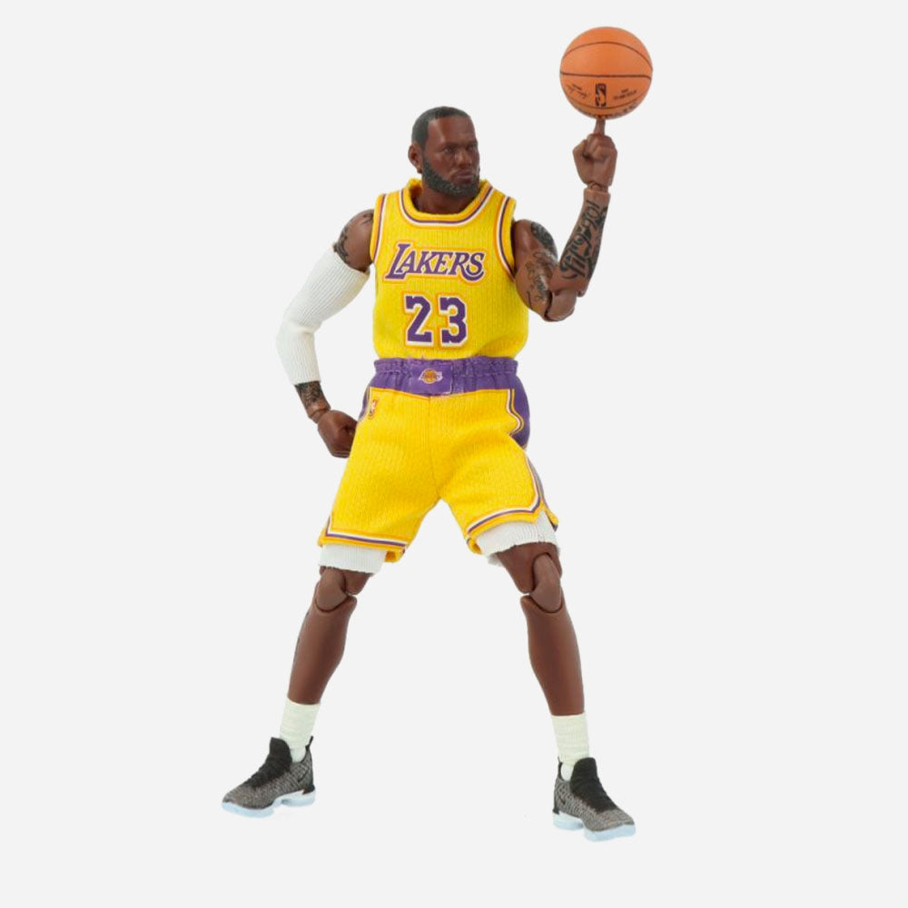 MEDICOM TOY x NBA x MAFEX LEBRON JAMES LOS ANGELES LAKERS