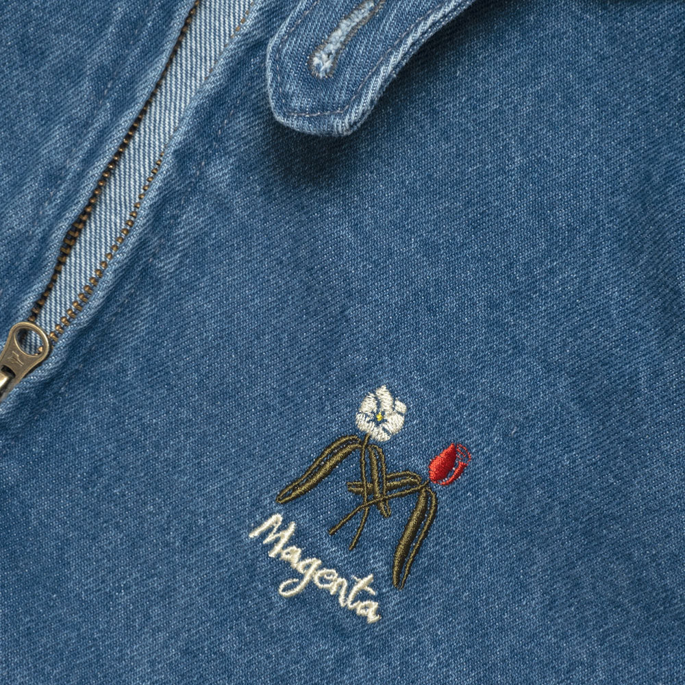 MAGENTA - LOVER VEST - LIGHT BLUE