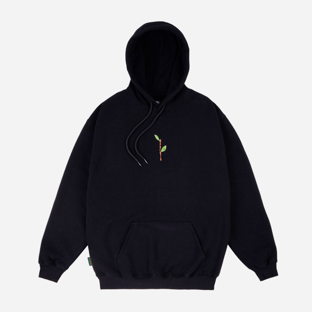 MAGENTA - TREE PLANT HOODIE - BLACK