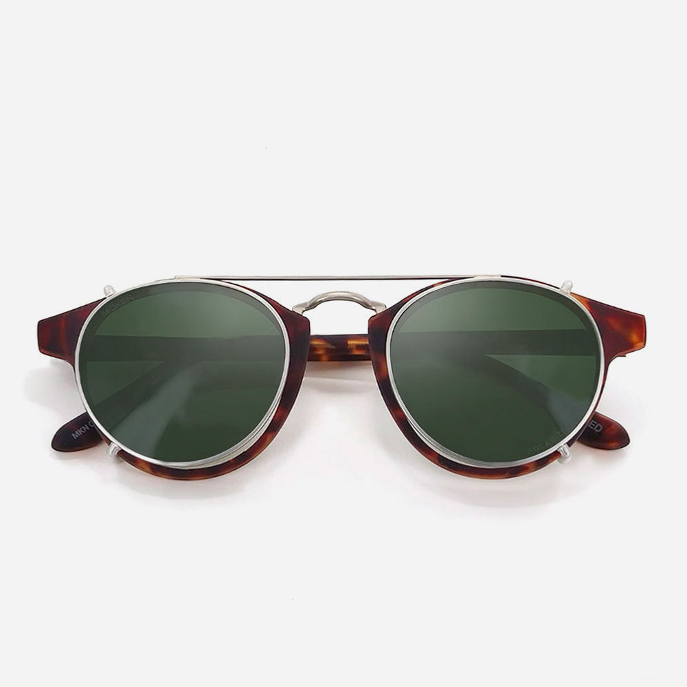 MOKEN - Clyde - Tortoise Silver Green