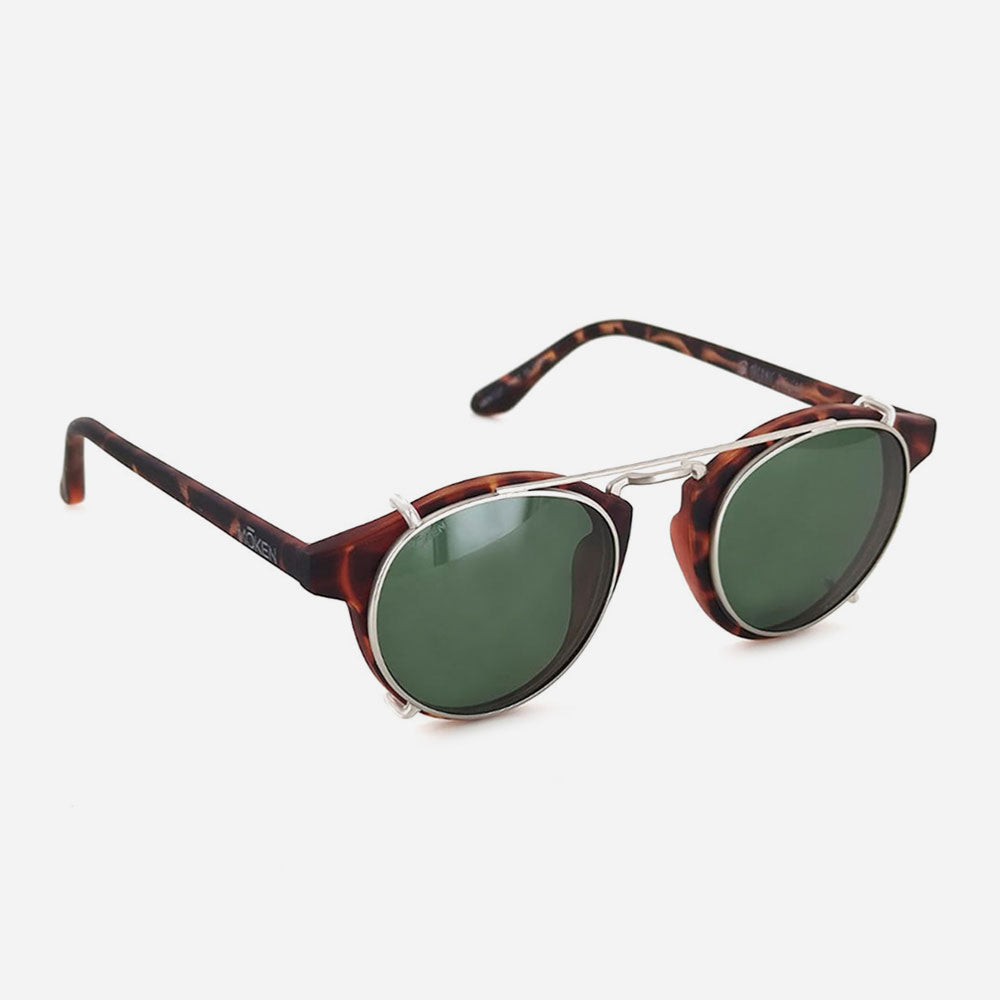 MOKEN - Clyde - Tortoise Silver Green