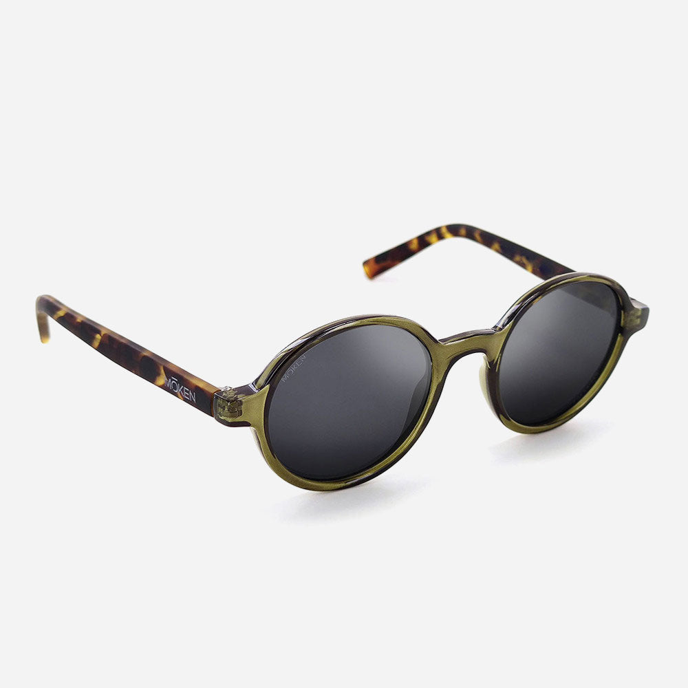 MOKEN - Lyndon - Kaki - Tortoise Gray
