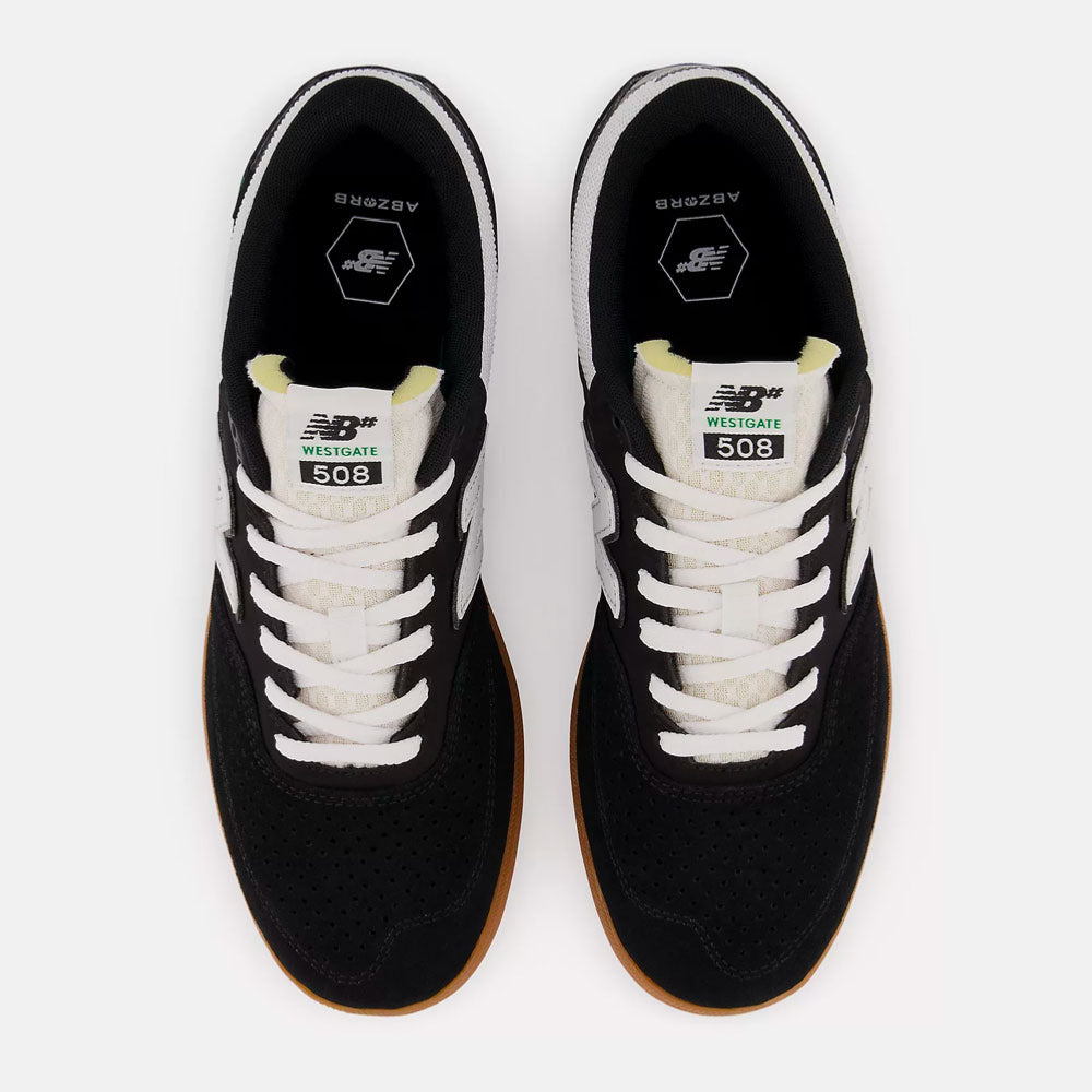NEW BALANCE NUMERIC - NM 508 BRANDON WESTGATE - BLACK WHITE GUM