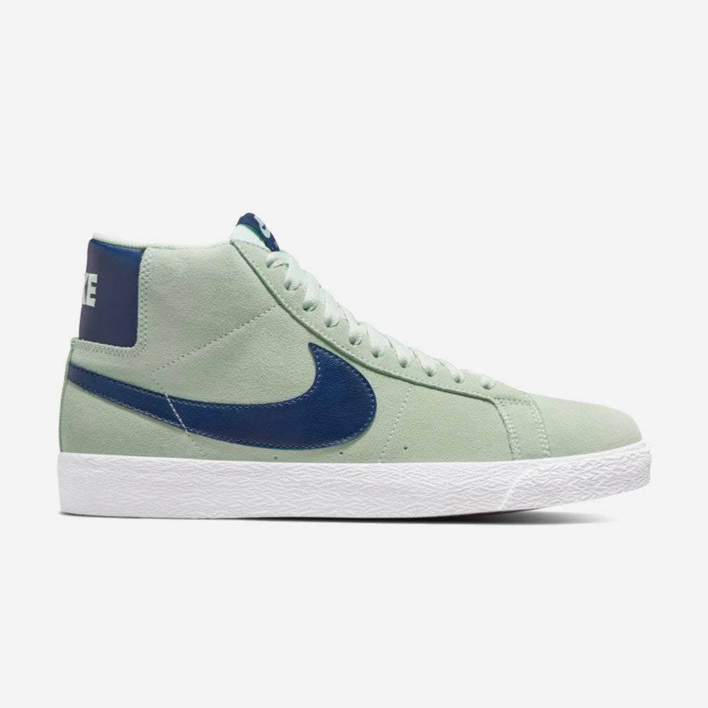 NIKE SB - BLAZER MID - BARELY GREEN NAVY BARELY GREEN WHITE