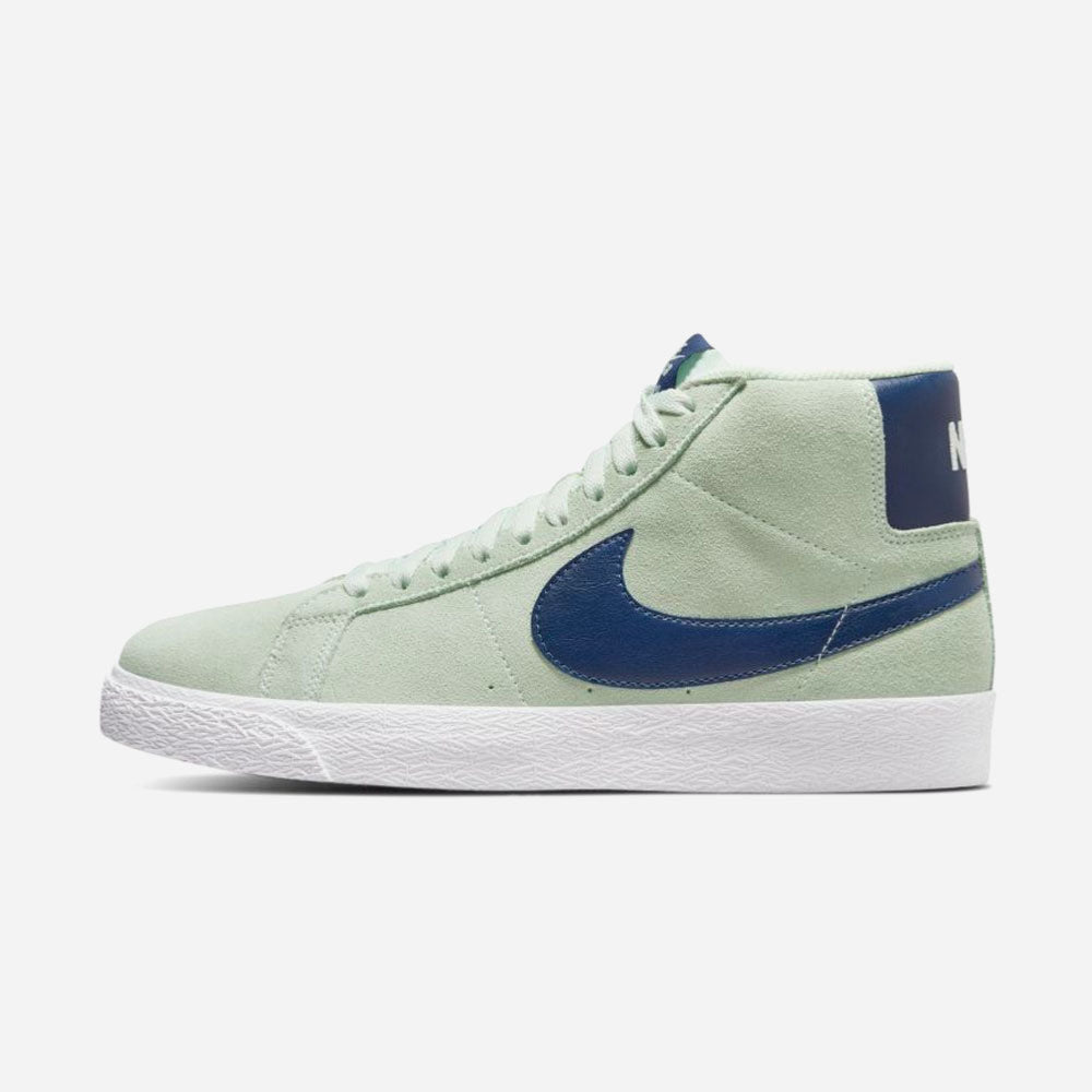 NIKE SB - BLAZER MID - BARELY GREEN NAVY BARELY GREEN WHITE