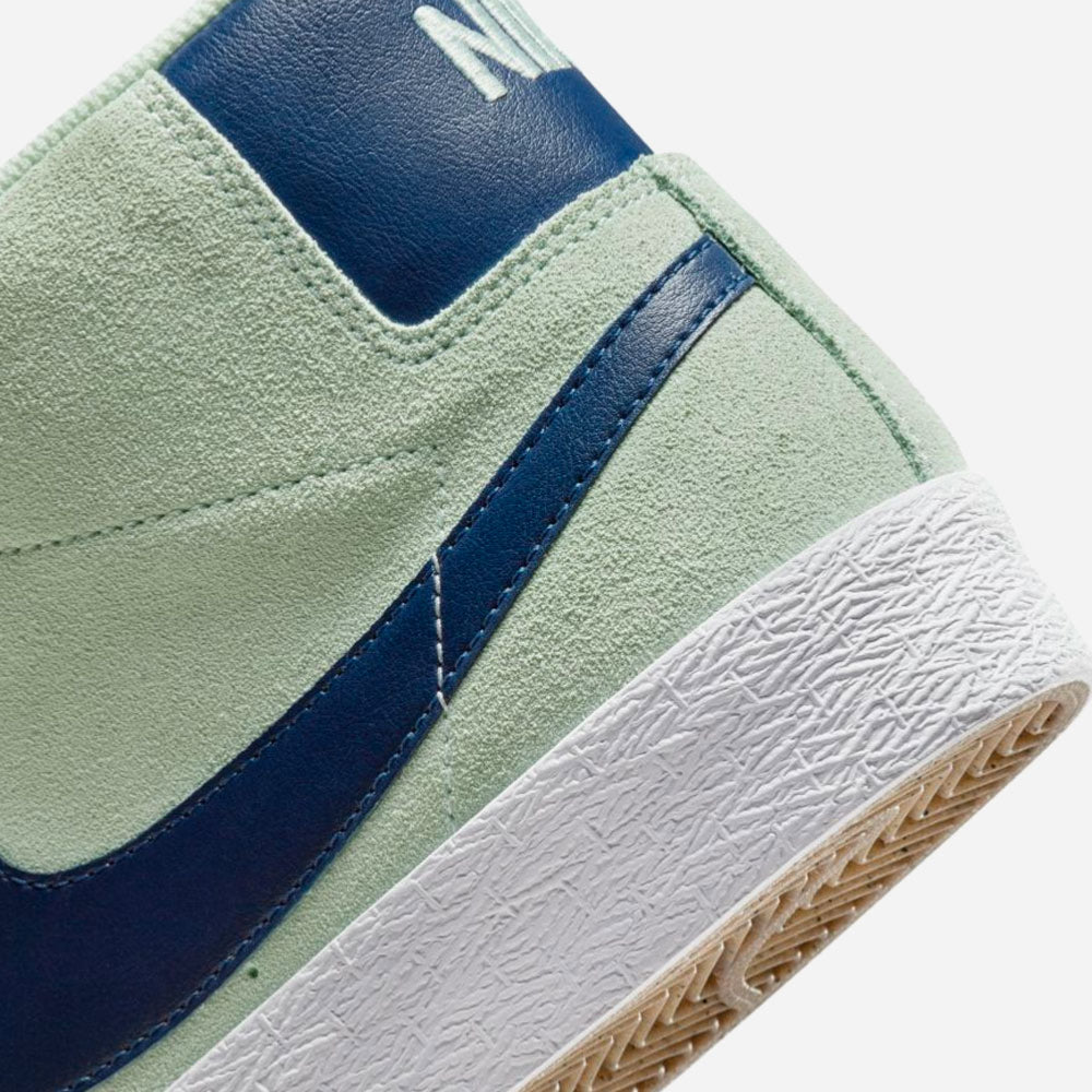 NIKE SB - BLAZER MID - BARELY GREEN NAVY BARELY GREEN WHITE