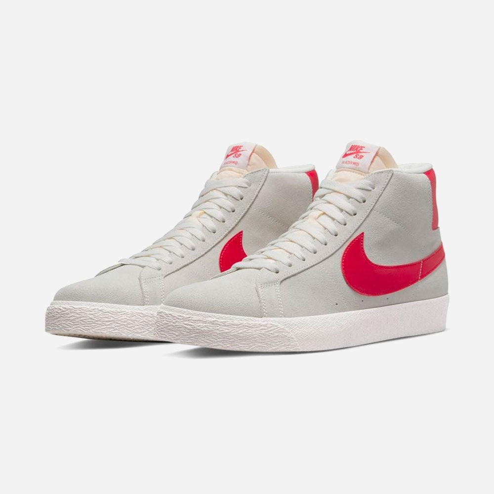 NIKE SB - BLAZER MID - Summit White - University Red