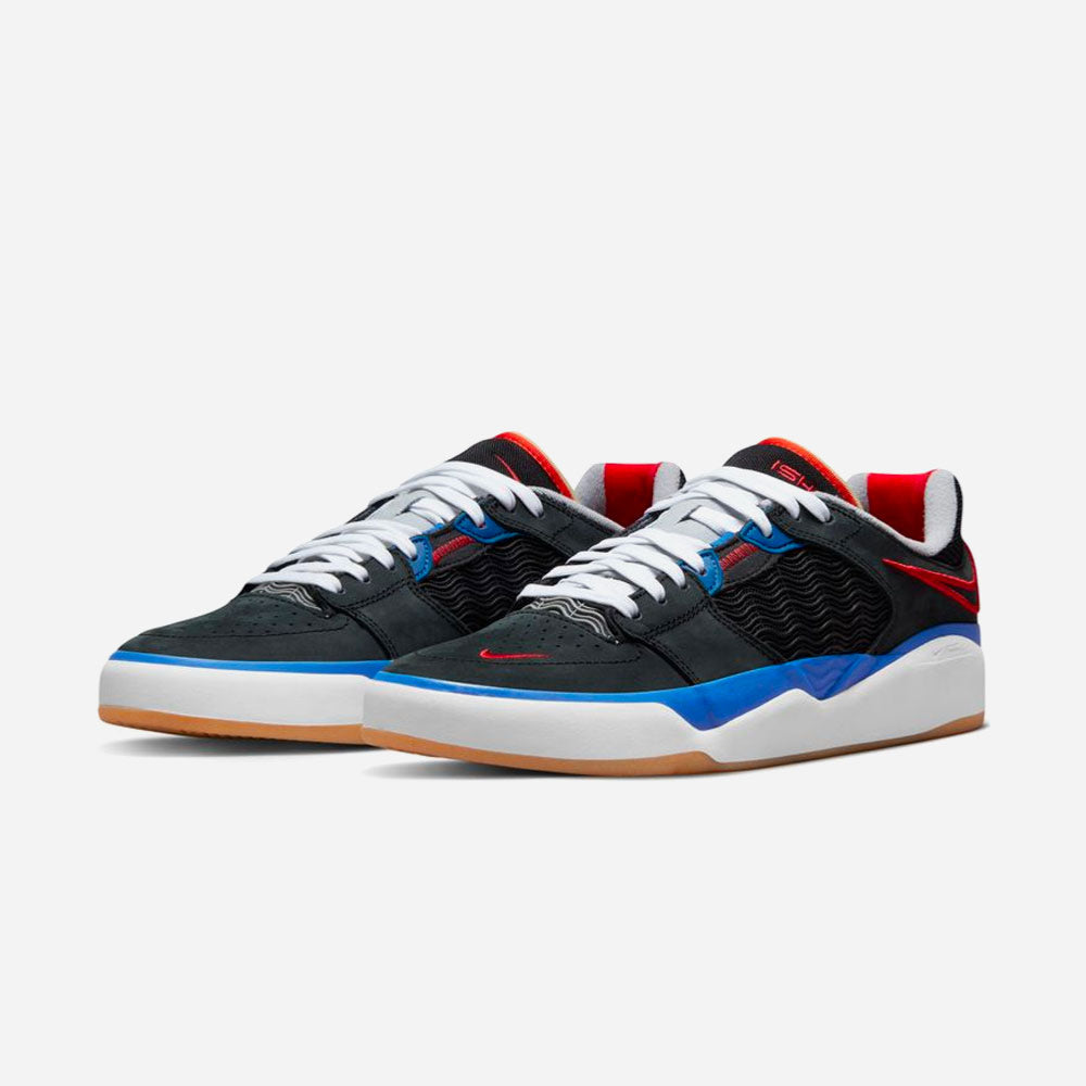 NIKE SB ISHOD PREMIUM WAIR - BLACK UNIVERSITY RED HYPER ROYAL