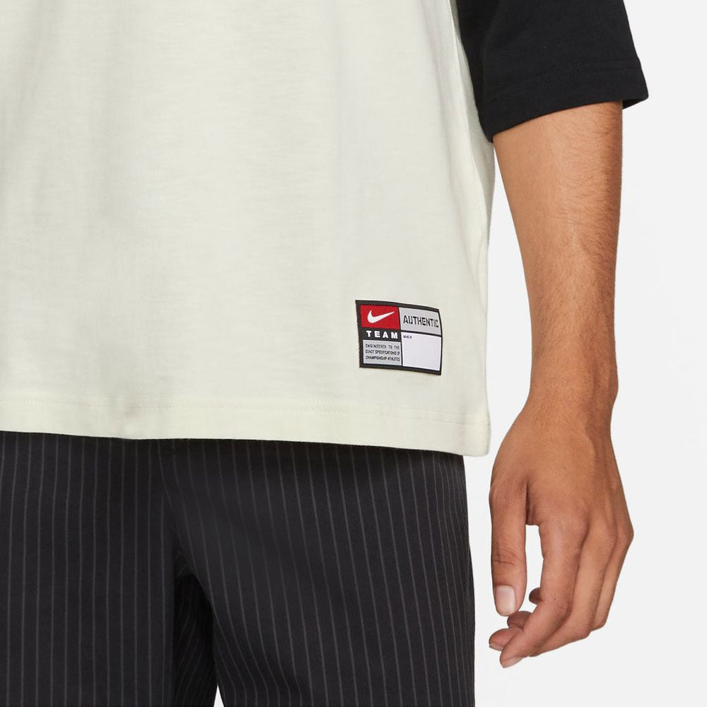 NIKE SB x MLB - BASEBALL "SF GIANTS" RAGLAN TEE  - Coconut Milk - Black