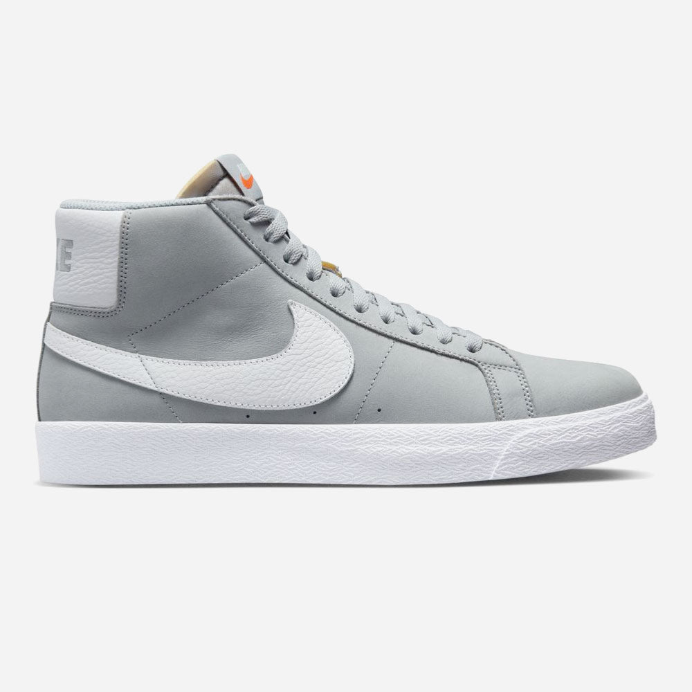 NIKE SB - ZOOM BLAZER MID ISO - Wolf Grey - White - Wolf Grey