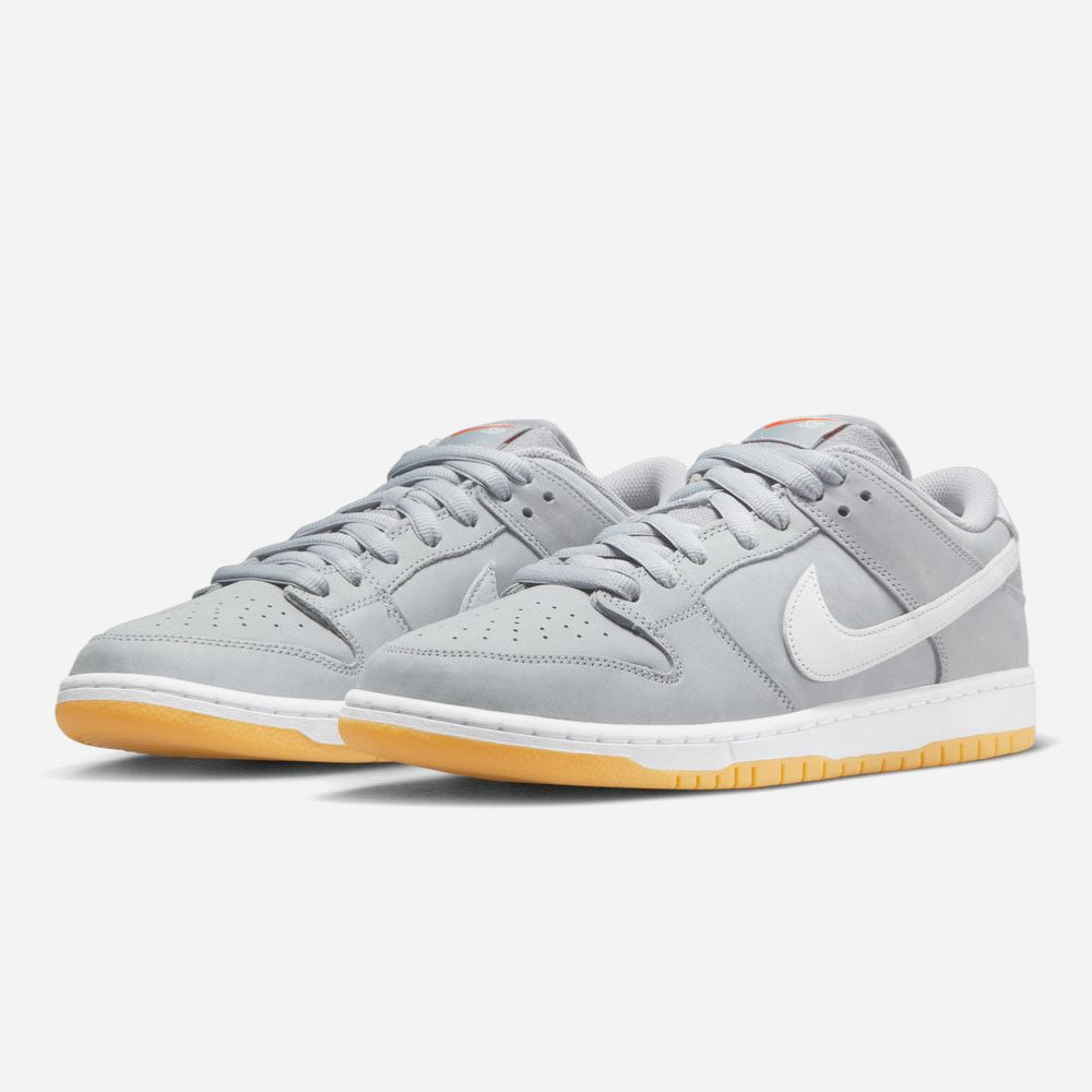 NIKE SB - DUNK LOW PRO ISO - Wolf Grey - - White - Wolf Grey