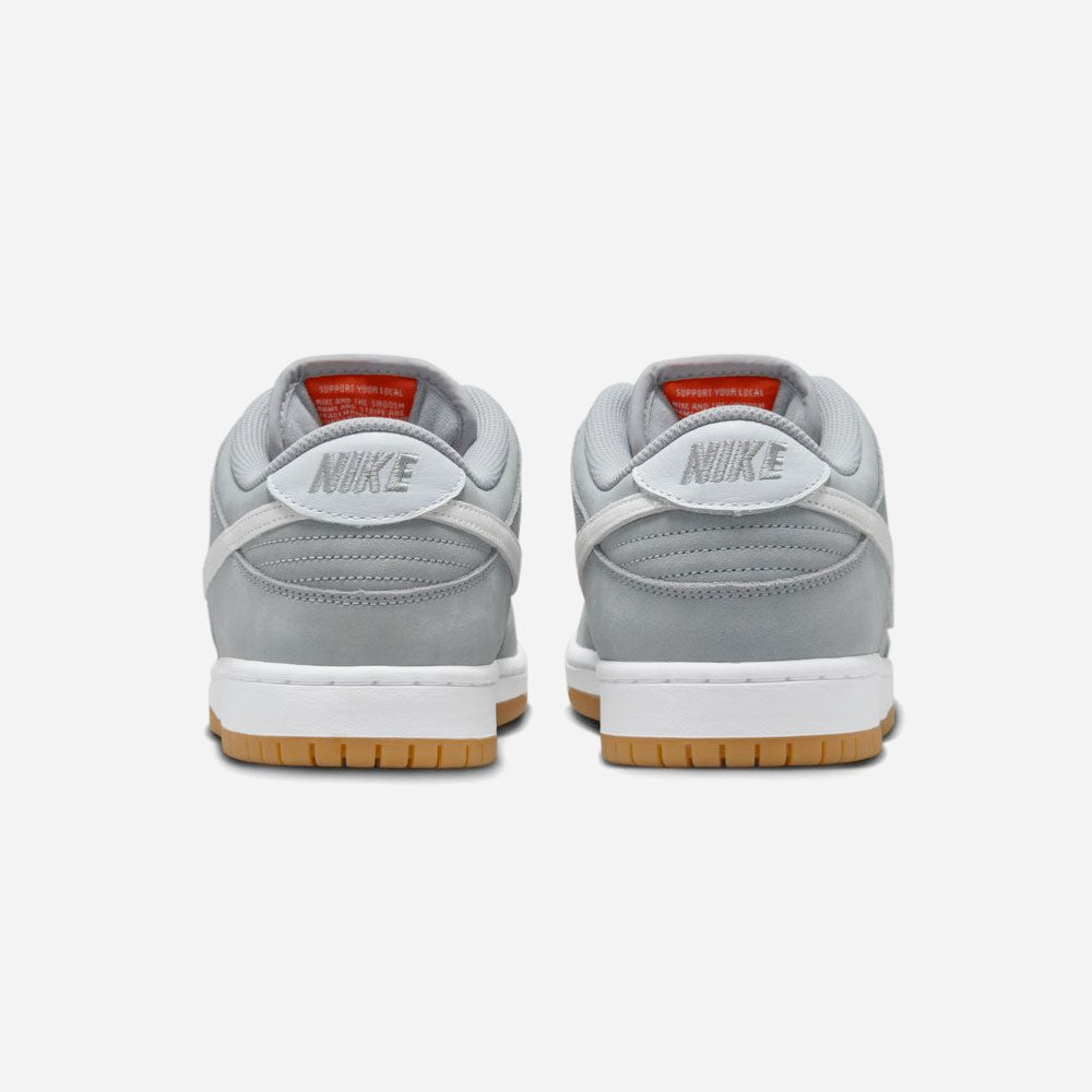NIKE SB - DUNK LOW PRO ISO - Wolf Grey - - White - Wolf Grey