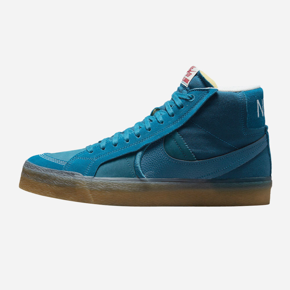 NIKE SB - BLAZER MID PREMIUM PLUS - GREEN ABYSS GREEN ABYSS PHANTOM