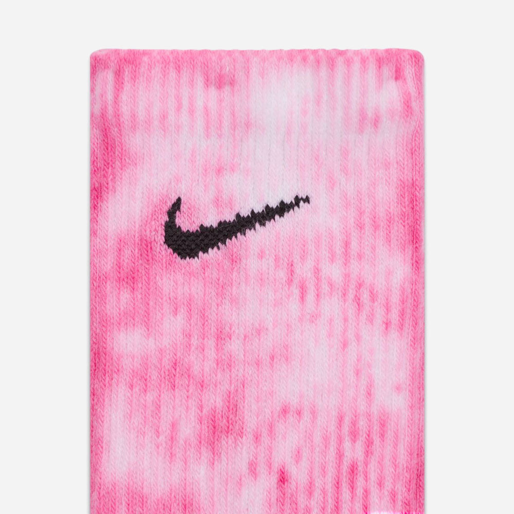 Nike - Cushioned Tie Dye Crew Socks 2 Pack - Light Pink