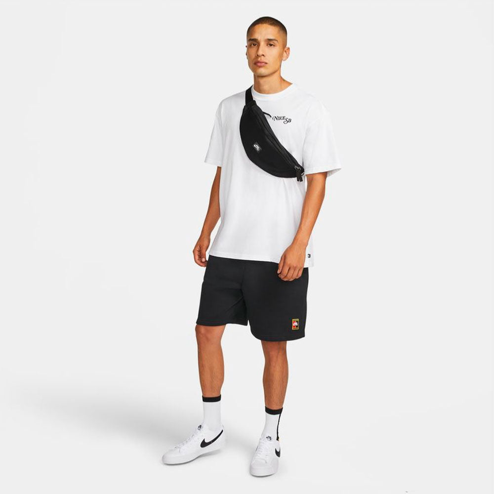 Nike SB Heritage Crossbody Bag - Black Black White