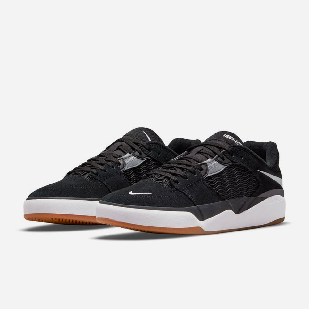 NIKE SB ISHOD - BLACK WHITE DARK GREY BLACK