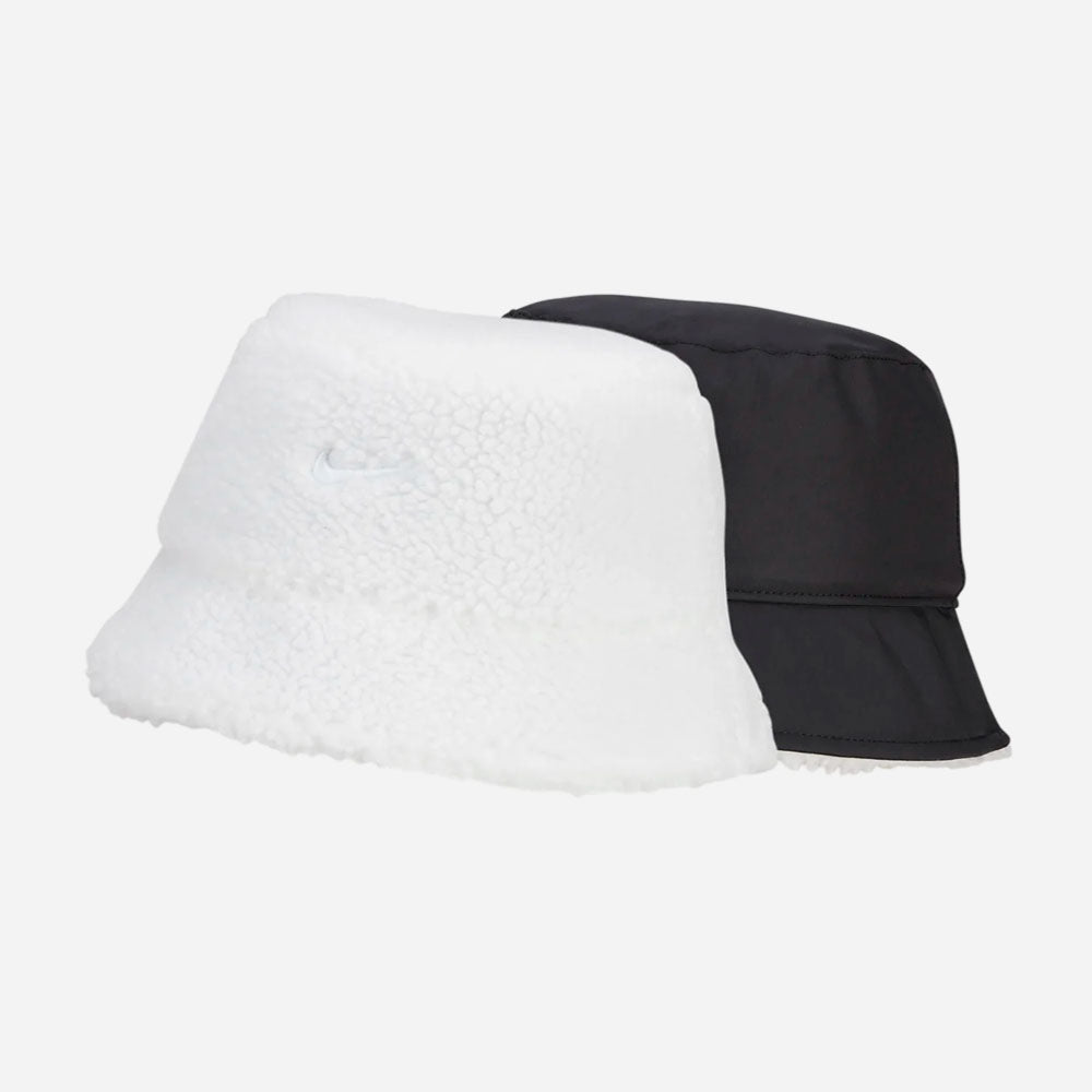 NIKE - BUCKET SHERPA - WHITE BLACK BLACK