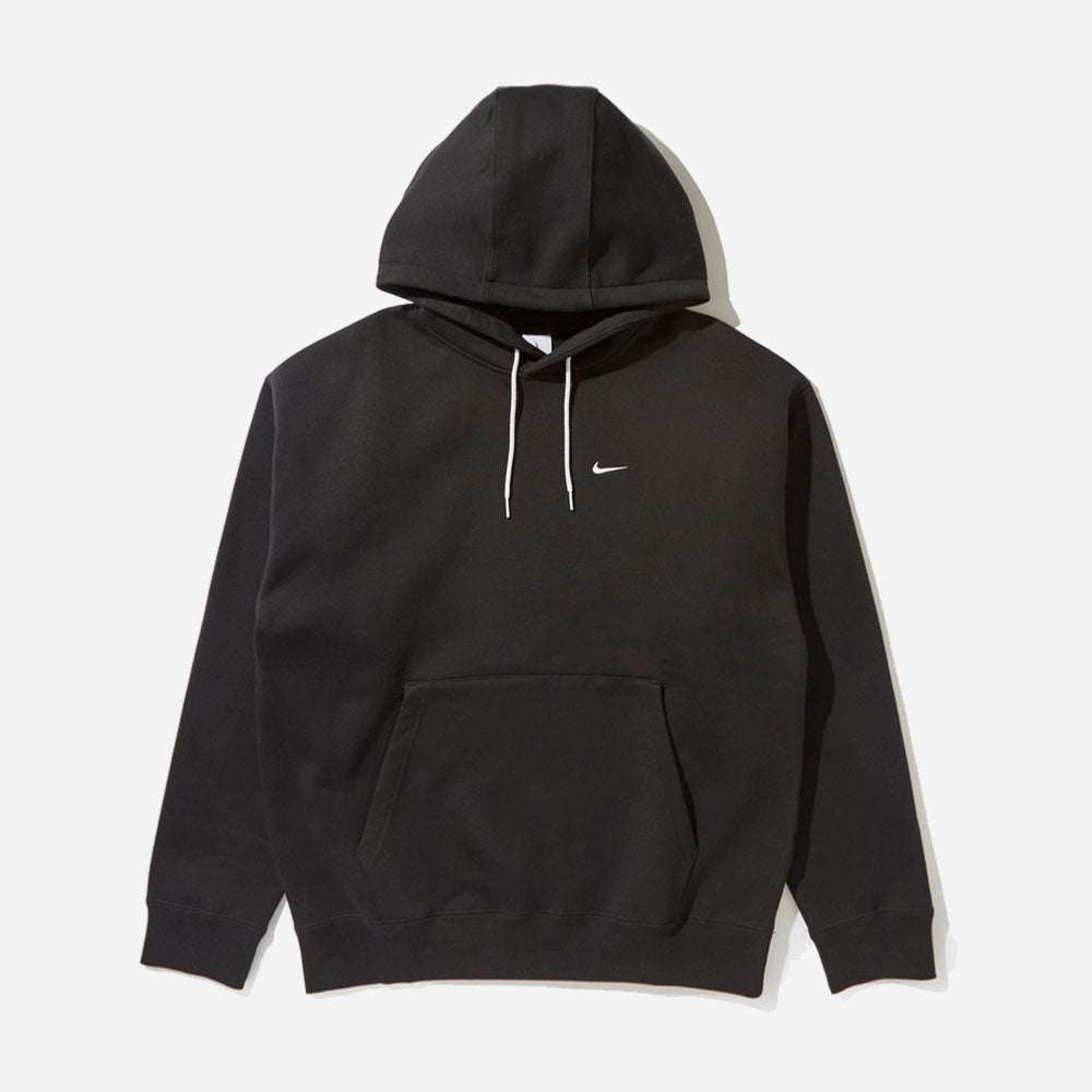 NIKE SB - SOLO SWOOSH HOODIE - Black White
