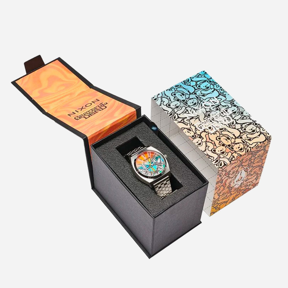 NIXON - GRATEFUL DEAD TIME TELLER - All Silver Bears Roses