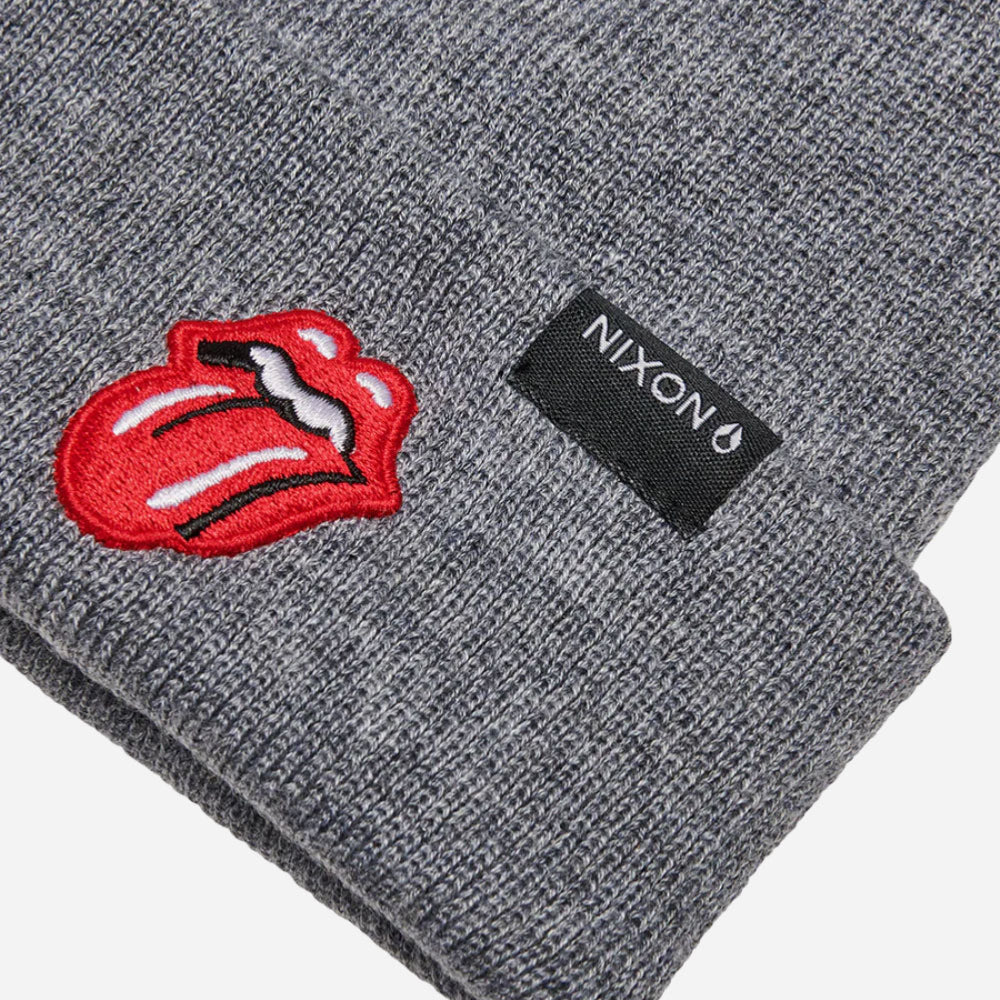 Nixon - Rolling Stones Beanie - Heather Gray