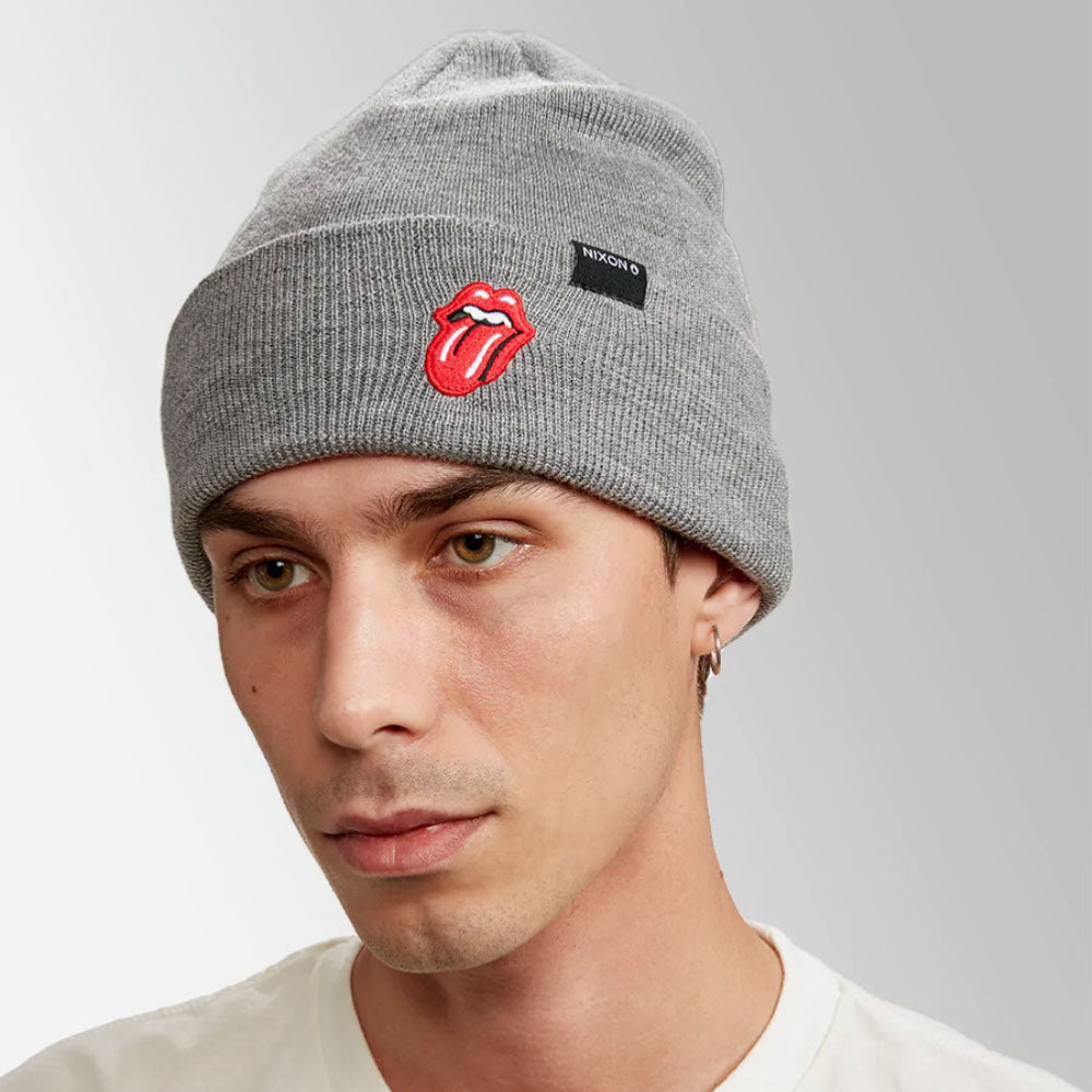 Nixon - Rolling Stones Beanie - Heather Gray