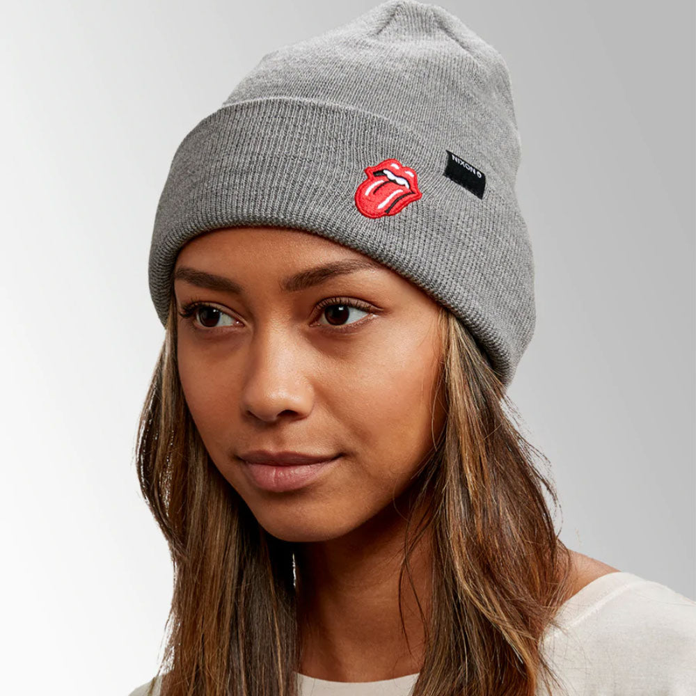 Nixon - Rolling Stones Beanie - Heather Gray