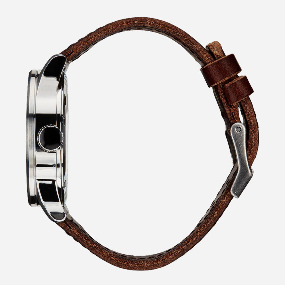 Nixon - Sentry Leather - Blue - Brown
