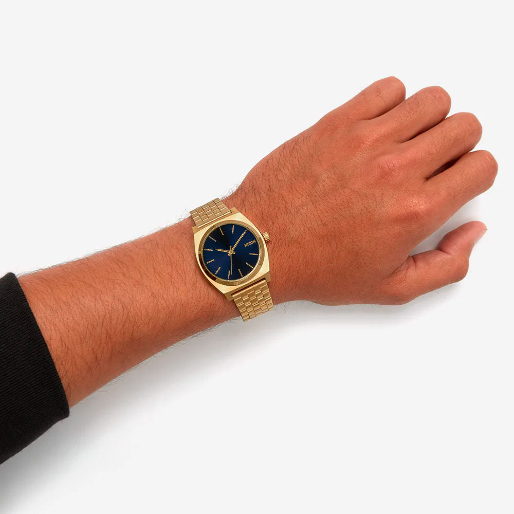 Nixon - Time Teller - All light Gold / Cobalt