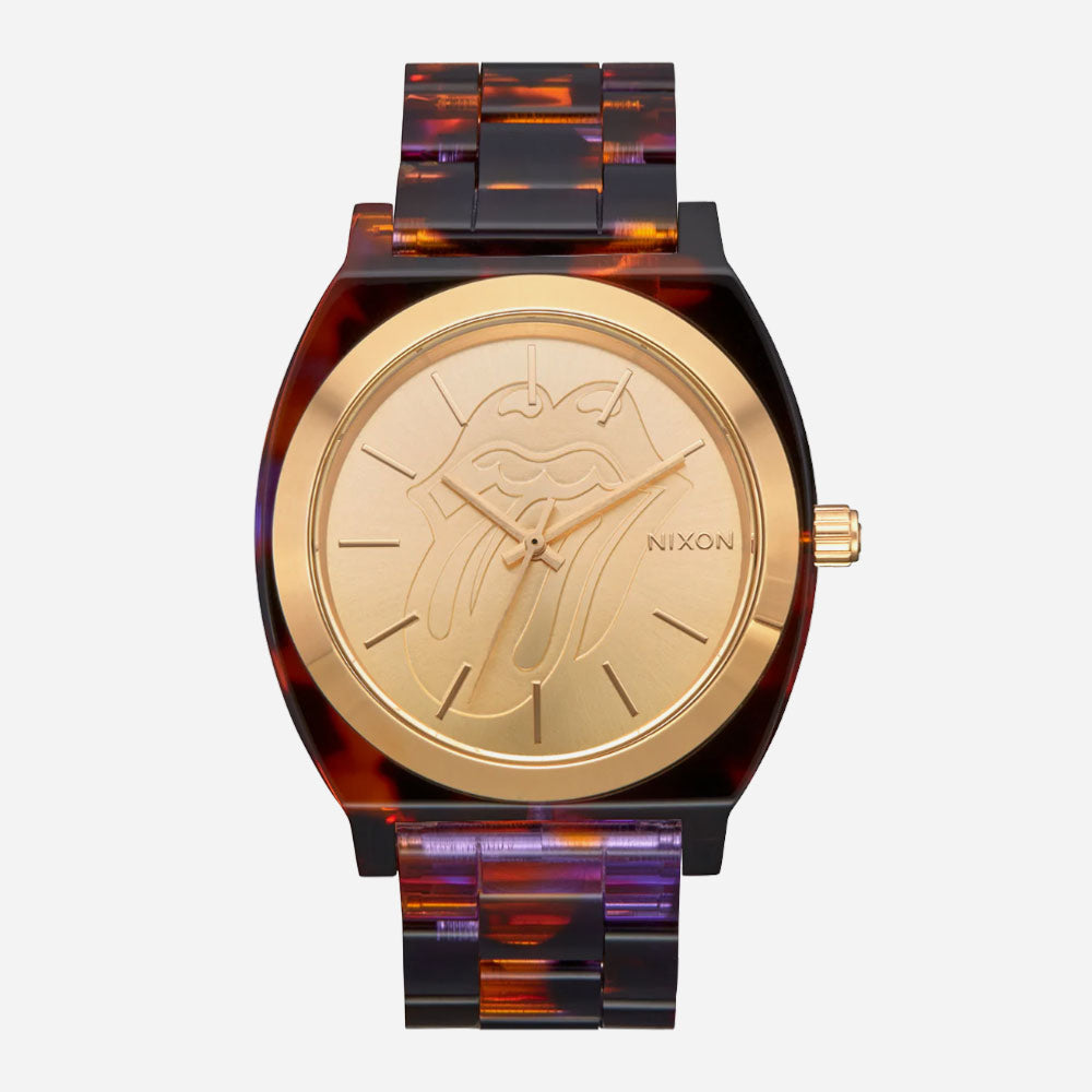NIXON - ROLLING STONES TIME TELLER ACETATE - Multi - Gold