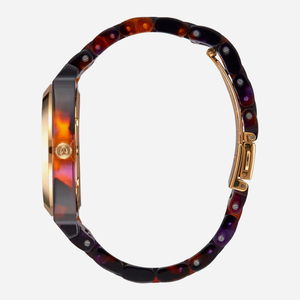 NIXON - ROLLING STONES TIME TELLER ACETATE - Multi - Gold