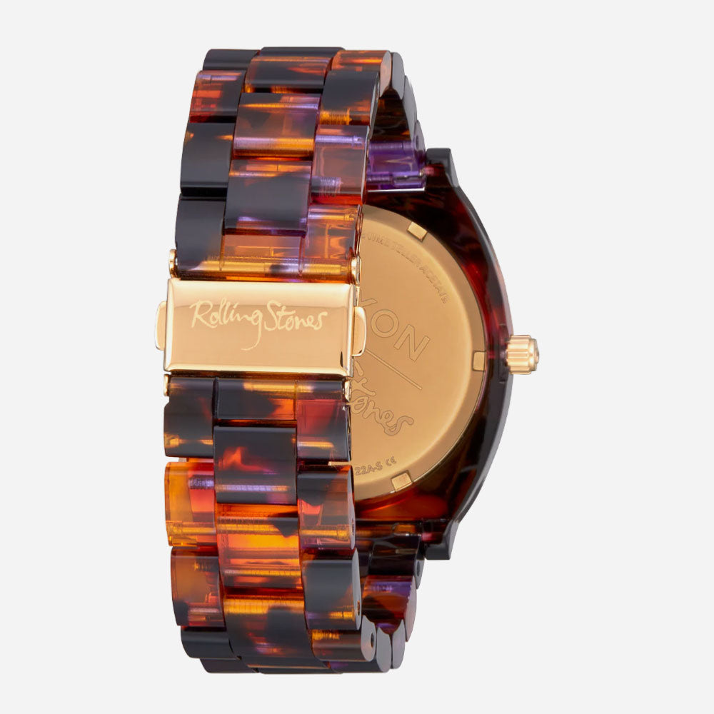 NIXON - ROLLING STONES TIME TELLER ACETATE - Multi - Gold