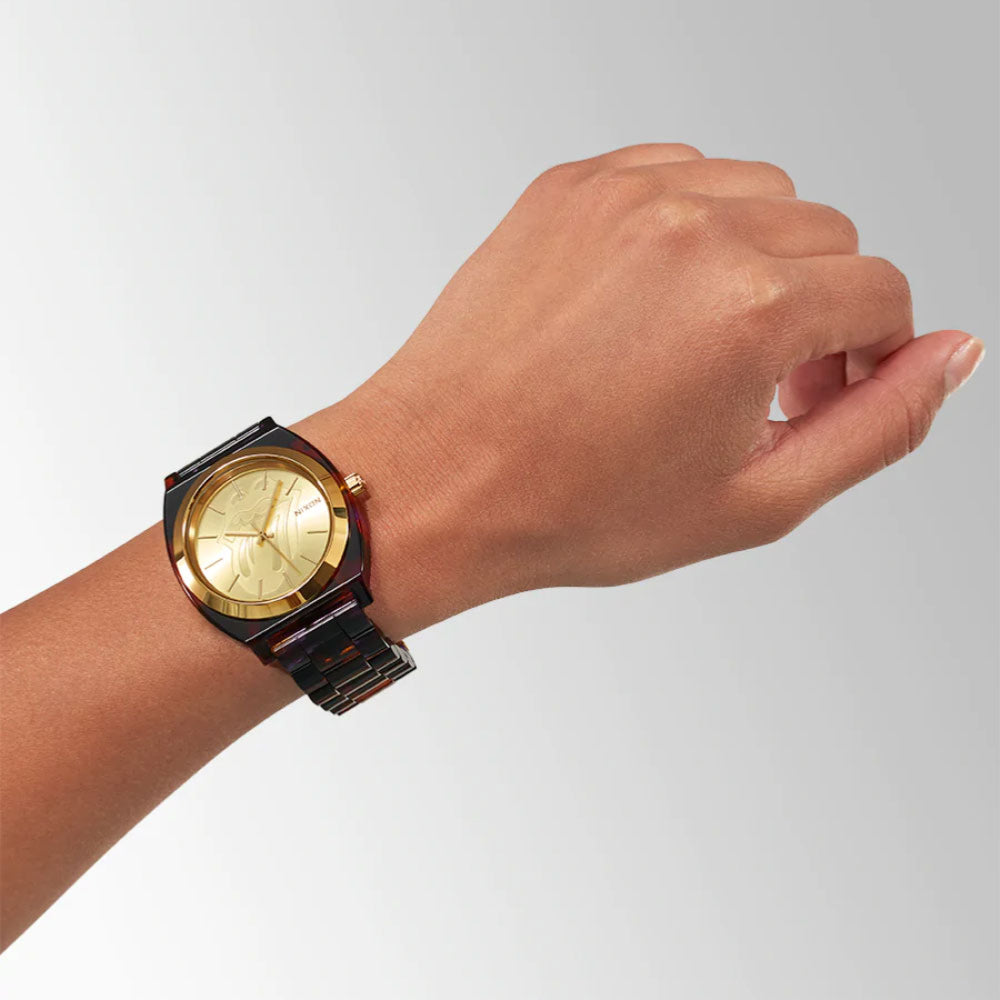 NIXON - ROLLING STONES TIME TELLER ACETATE - Multi - Gold