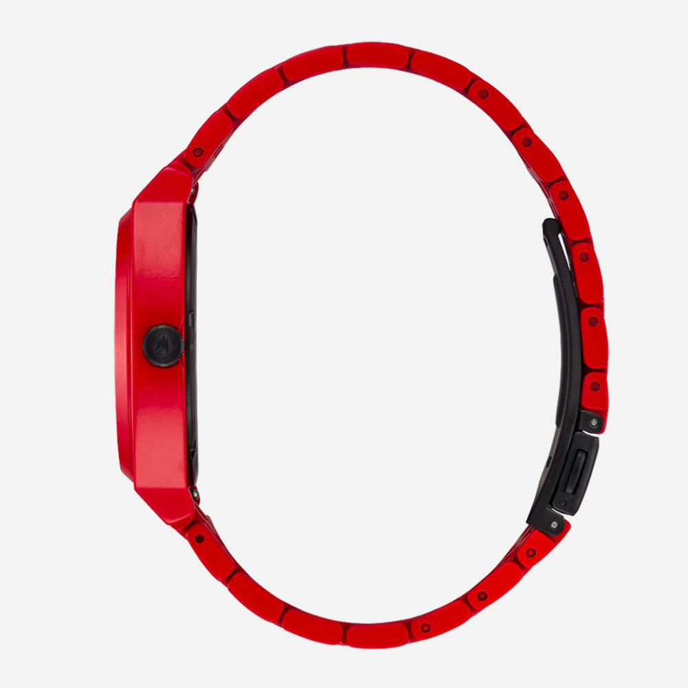 NIXON - ROLLING STONES TIME TELLER - ALL RED