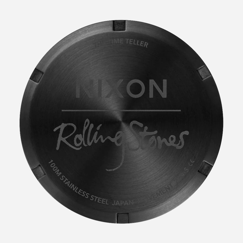 NIXON - ROLLING STONES TIME TELLER - ALL RED