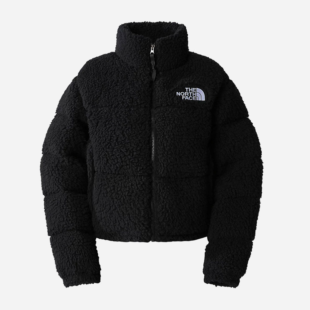 THE NORTH FACE WOMEN - HIGH PILE NUPTSE JACKET - TNF BLACK