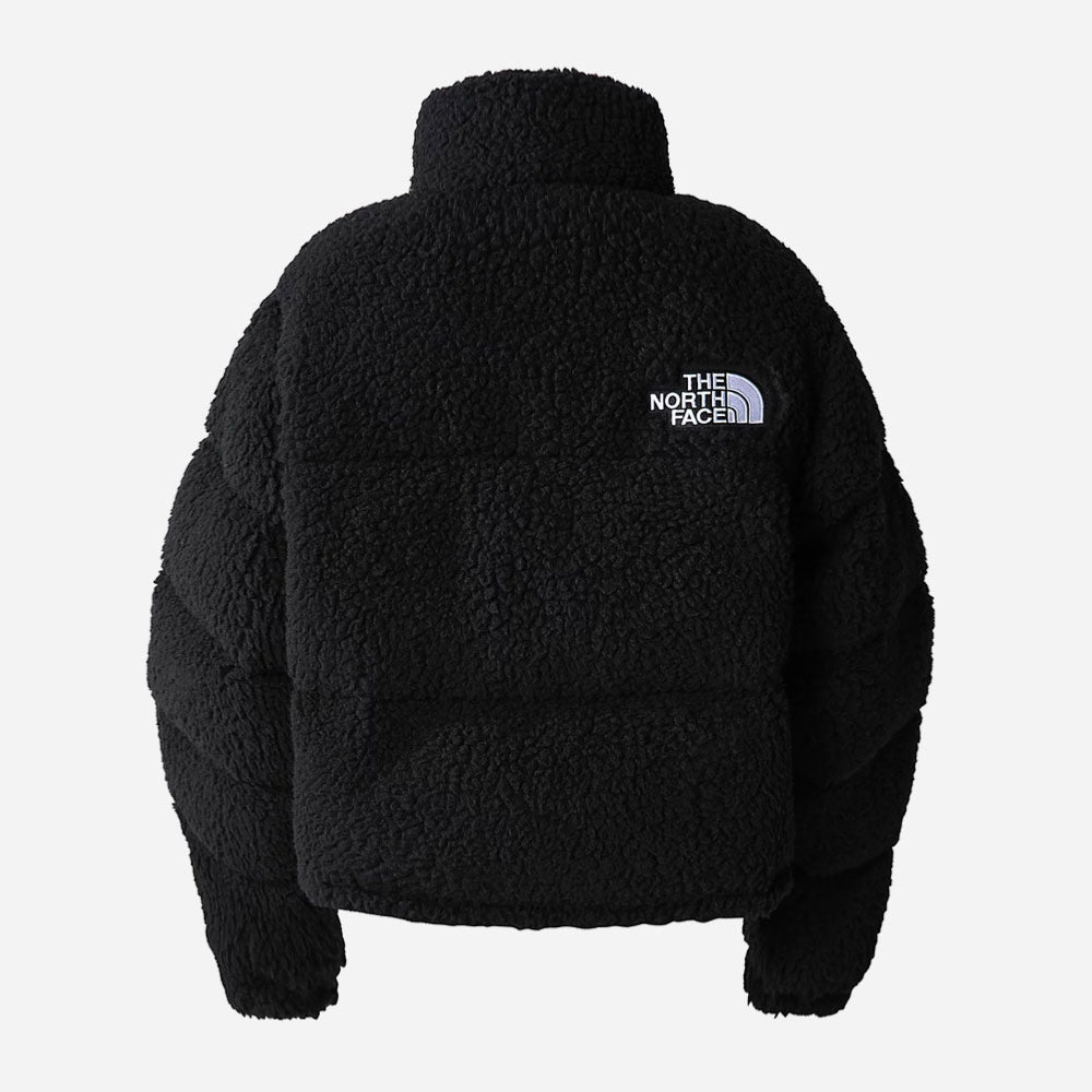 THE NORTH FACE WOMEN - HIGH PILE NUPTSE JACKET - TNF BLACK