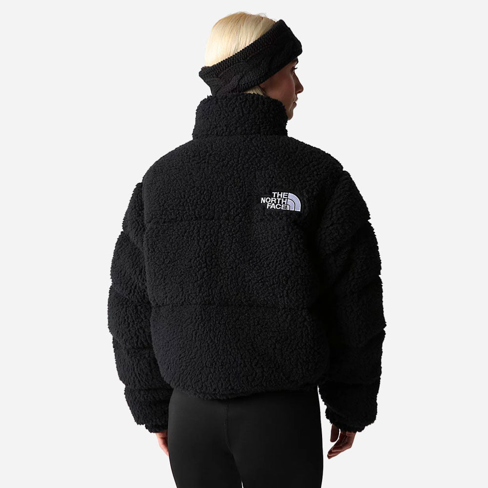 THE NORTH FACE WOMEN - HIGH PILE NUPTSE JACKET - TNF BLACK