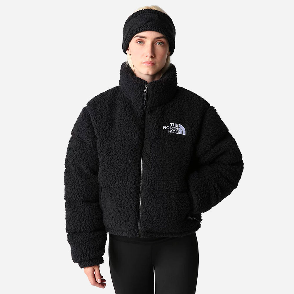 THE NORTH FACE WOMEN - HIGH PILE NUPTSE JACKET - TNF BLACK
