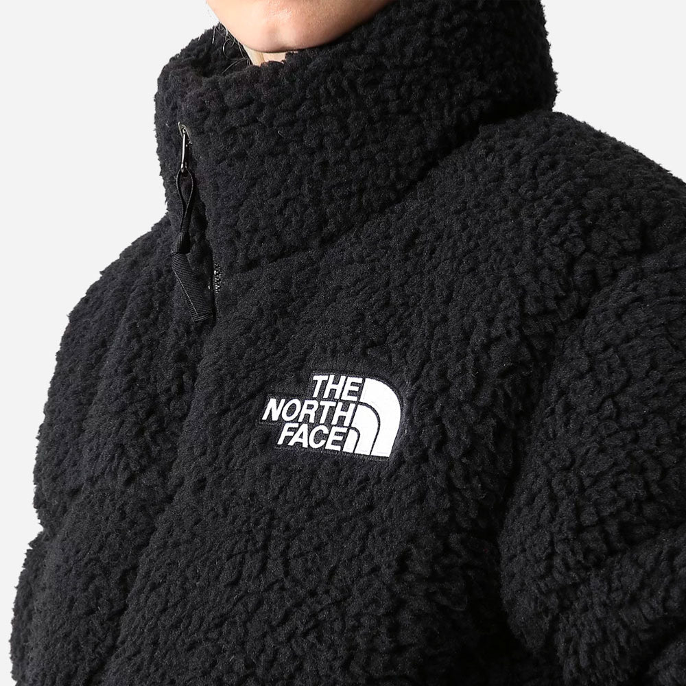 THE NORTH FACE WOMEN - HIGH PILE NUPTSE JACKET - TNF BLACK