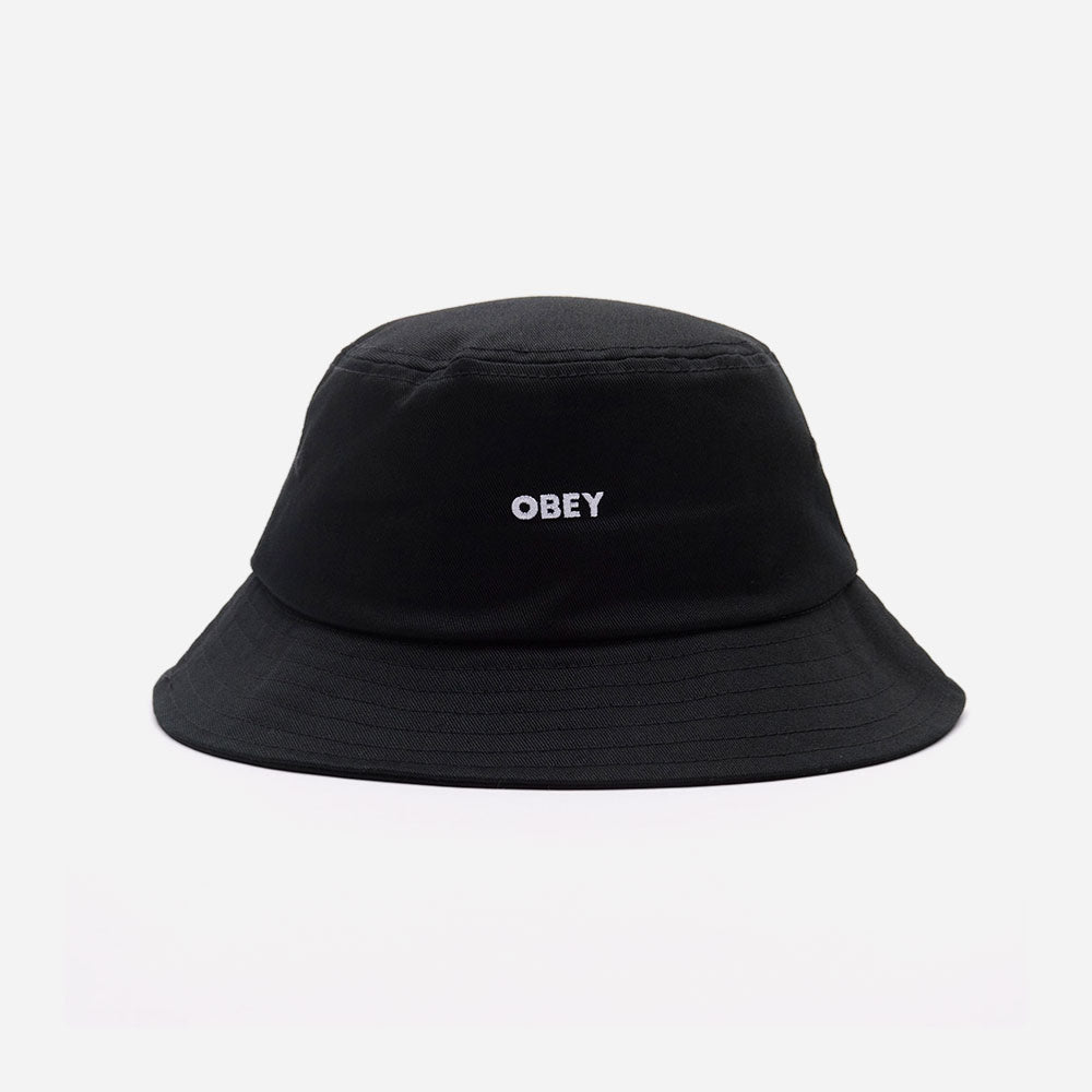 Obey - Bold Twill Bucket Hat - Black