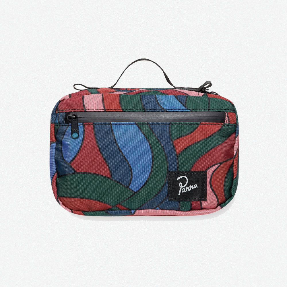 Parra - Distorted Waves Toiletry Bag - Multi