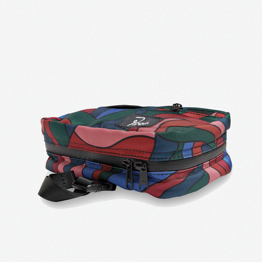 Parra - Distorted Waves Toiletry Bag - Multi