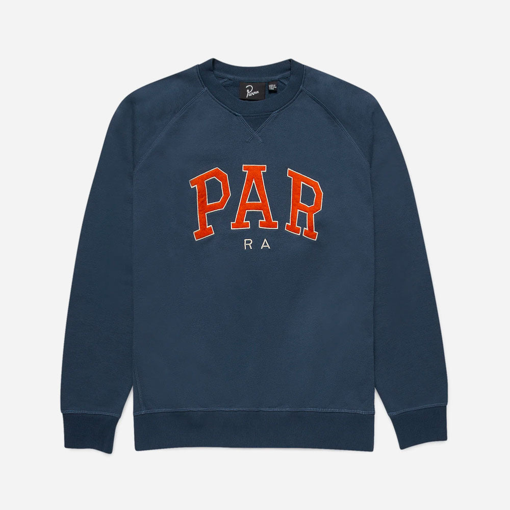 PARRA - EDUCATIONAL CREW NECK SWEATSHIRT - BLUE