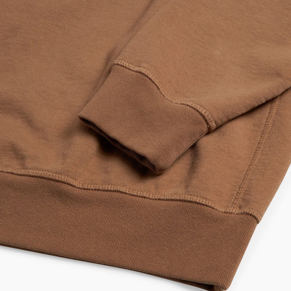 PARRA - EDUCATIONAL CREW NECK SWEATSHIRT - SHITAKE