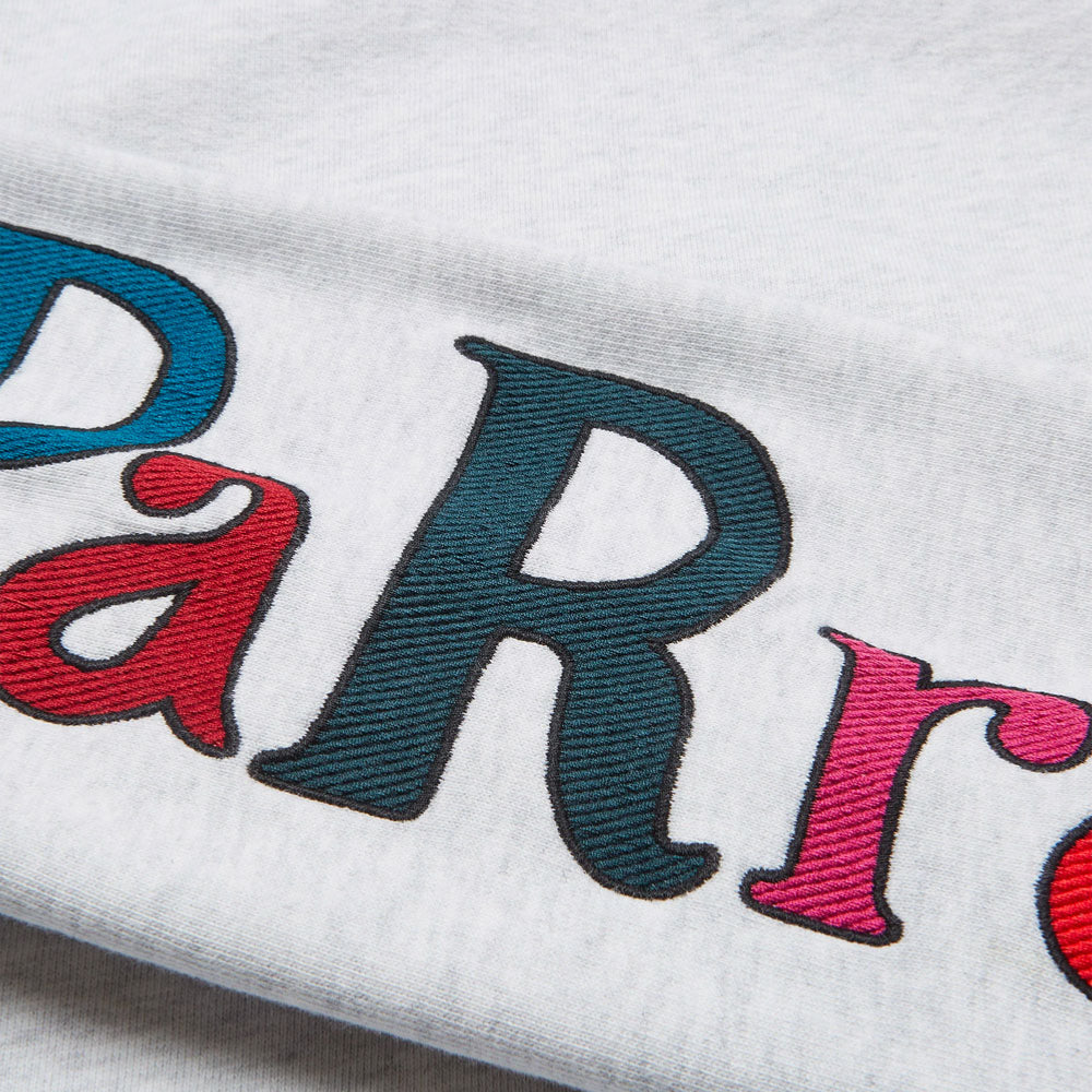 Parra - Serif Logo Crew Neck Sweatshirt - ASH Gray