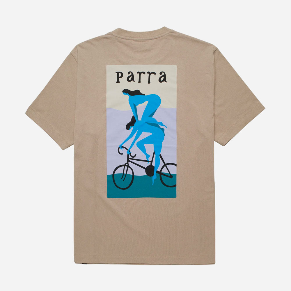 PARRA - SPIRITS OF THE BEACH TEE - Mushroom