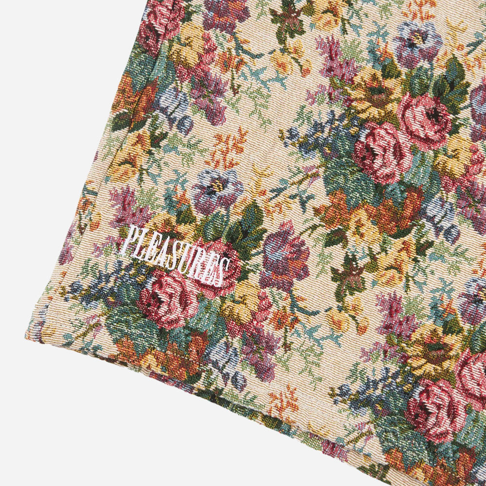 PLEASURES - DESTINY WOVEN SHORTS - Natural