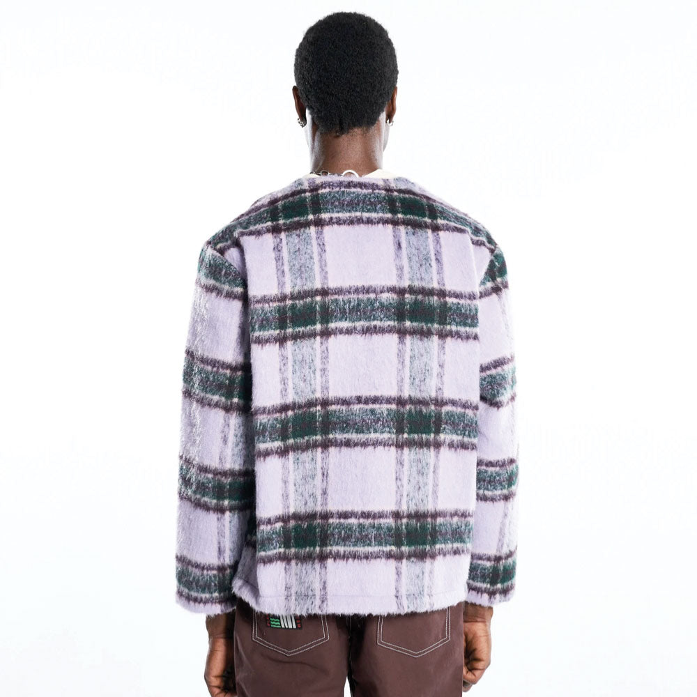 PLEASURES - FORTUNE CARDIGAN - VIOLET